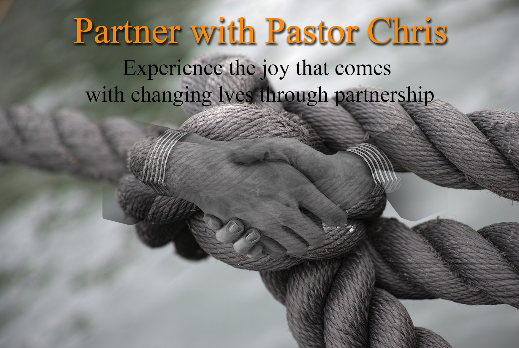 PARTNER WITH PASTOR CHRIS